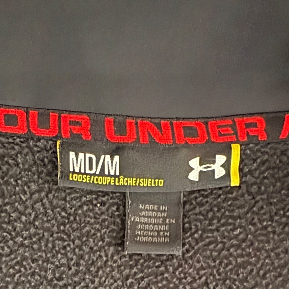 Under Armour Fleece Jacket (like new) - Picture 2 of 2
